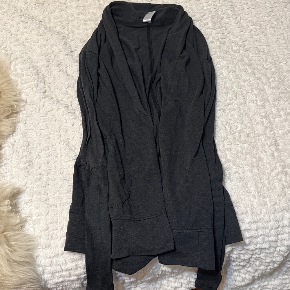Alternative Charcoal Gray Cardigan